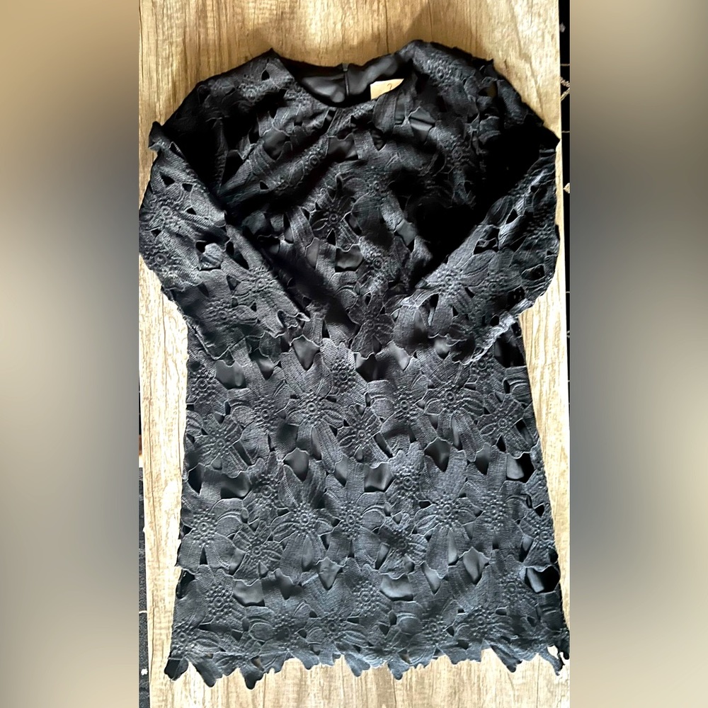 Native Rose Black Dress